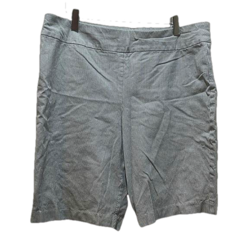 SO SLIMMING  blue and white shorts size 2.5 by Chico’s